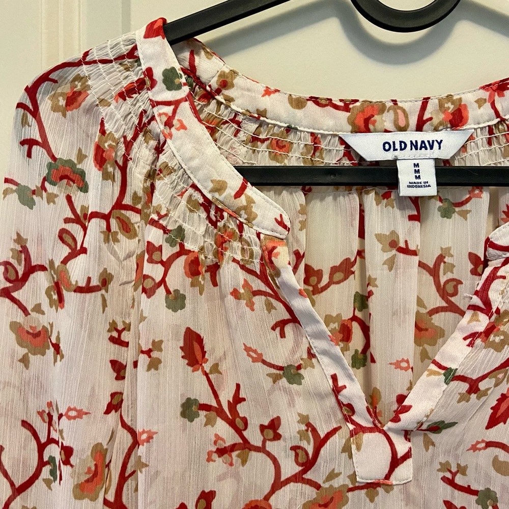 ✨4/$20✨ - Fall boho blouse
